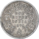 Silver One Rupee Coin of Victoria Empress of Bombay Mint of 1879.