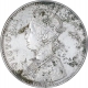 Silver One Rupee Coin of Victoria Empress of Bombay Mint of 1885.