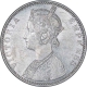 Silver One Rupee Coin of Victoria Empress of Bombay Mint of 1892.