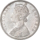 Silver One Rupee Coin of Victoria Empress of Bombay Mint of 1901.