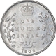 Silver One Rupee Coin of King Edward VII of Bombay Mint of 1903.