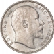 Silver One Rupee Coin of King Edward VII of Bombay Mint of 1905.