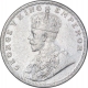 Silver One Rupee Coin of King George V of Bombay Mint of 1918.