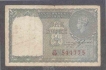 Bank Note of One Rupee of King George VI of 1944.