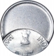 Error Steel Twenty Five Paisa Coin of Republic India.