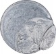 Error Steel Two Rupees Coin of Republic India.