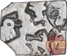 Punch marked Silver Karshapana  Coin of Maghada Janapada.