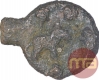 Cast Copper Karshapana Coin of Vidarbha Region of Maurya Dynasty.