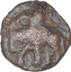 Cast Copper Karshapana Coin of Taxila Region of Maurya Dynasty.