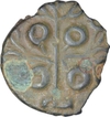 Potin Coin of Satakarni I of Nashik Region of Satavahana Dynasty.