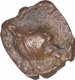 Copper Coin of Ujjaini Region.