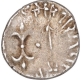 Silver Drachma Coin of Nahapana of Kshaharata Family of Western Kshatrapas.