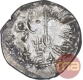 Silver Drachma coin of Nahapana of Western Kshatrapas.