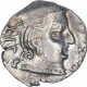 Silver Drachma Coin of Vijayasena of Western Kshatrapas.