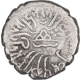 Silver Drachma Coin of  of Rudrasena II of  Kardamaka Family of Western Kshatrapas.