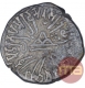 Silver Drachma Coin of Rudrasena II of Kardamaka Family of Western Kshatrapas.