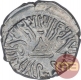 Silver Drachma Coin of Rudrasena II of Western Kshatrapas.