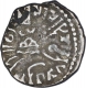 Very Rare Silver Drachma Coin of Vishvasena of Kardamaka Family of Western Kshatrapas.