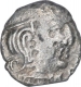 Silver Drachma Coin of Svami Rudrasena III of Kardamaka Family of Western Kshatrapas.