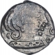 Very Rare Silver Drachma Coin of Rudrasimha III of Western Kshatrapas.