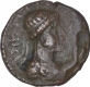 Copper Tetra Drachma Coin of Soter Megas of Kushana Dynasty.