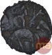 Copper Drachma Coin of Huvishka of Gupta Dynasty.