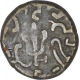 Silver Drachma Coin of  Sharva Bhattaraka of  Maitrakas of Vallabhi.