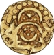 Debased Gold Four and Half Masha Coin of Gangeya Deva of Kalachuris of Tripuri.