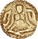 Debased Gold Four and Half Masha Coin of Gangeya Deva of Kalachuris of Tripuri.