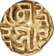 Debased Gold Four and Half Masha Coin of Gangeya Deva of Kalachuris of Tripuri.