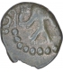 Silver Dramma Coin of Bhojadeva of Paramaras of Vidarbha.