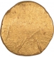 Rare Gold Fanam Coin of Chalukyas of Kalyana.