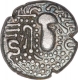 Silver Dramma Coin of Chalukyas of Gujrat.