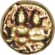 Gold Varaha Coin of Devaraya I of Vijayanagara Empire.