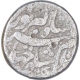 Silver One Rupee Coin of Jahangir of Lahore Mint.