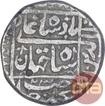 Silver One Rupee Coin of Shah Jahan of Ujjain Mint.