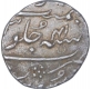 Silver Half Rupee Coin of Aurangzeb Alamgir of Surat Mint. 