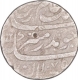 Silver One Rupee Coin of Aurangzeb of Ahmadabad Mint.