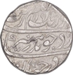 Silver One Rupee Coin of Aurangzeb Alamgir of Ajmer Dar ul Khair Mint.