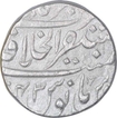 Silver One Rupee Coin of Aurangzeb Alamgir of Akbarbad Mint.