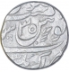 Silver One Rupee Coin of Aurangzeb Alamgir of Akbarnagar Mint.