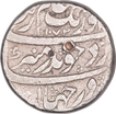 Silver One Rupee Coin of Aurangzeb Alamgir of Alamgirpur Mint.