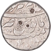 Silver One Rupee Coin of Aurangzeb Alamgir of Alamgirpur Mint.