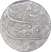 Silver One Rupee Coin of Aurangzeb Alamgir of Bareli Mint.