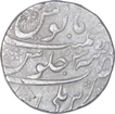 Silver One Rupee Coin of Aurangzeb Alamgir of Bareli Mint.