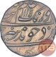 Silver One Rupee Coin of Aurangzeb of Burhanpur Mint.