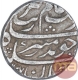 Silver One Rupee Coin of Aurangzeb Alamgir of Lakhnau Mint.