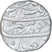 Silver One Rupee Coin of Aurangzeb Alamgir of Sarhind Mint.