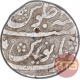 Silver One Rupee Coin of Aurangzeb Alamgir of Surat Mint.