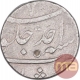 Silver One Rupee Coin of Shah Alam Bahadur of Murshidabad Mint.